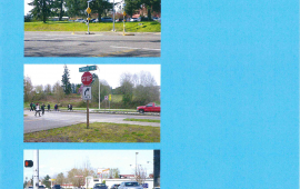 Woodburn OR 214/OR 99E Pedestrian Safety Study cover page