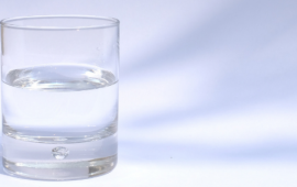 Glass of water