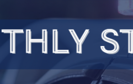 Monthly stats graphic