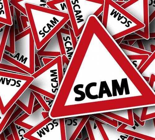 Scam Sign