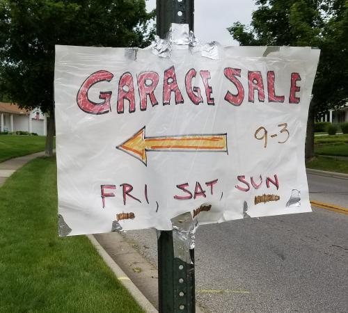 Garage Sales
