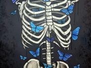 Drawing of skeleton