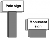 Pole & Monument signs