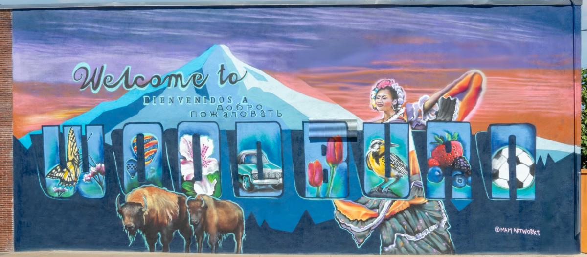 Mural of Woodburn