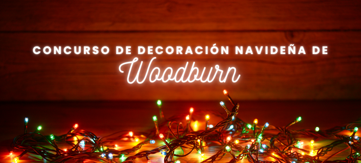 Holiday decorating contest banner spanish