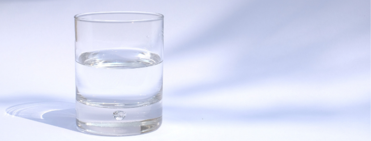Water Glass Banner