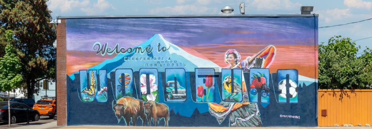 Downtown Woodburn Mural