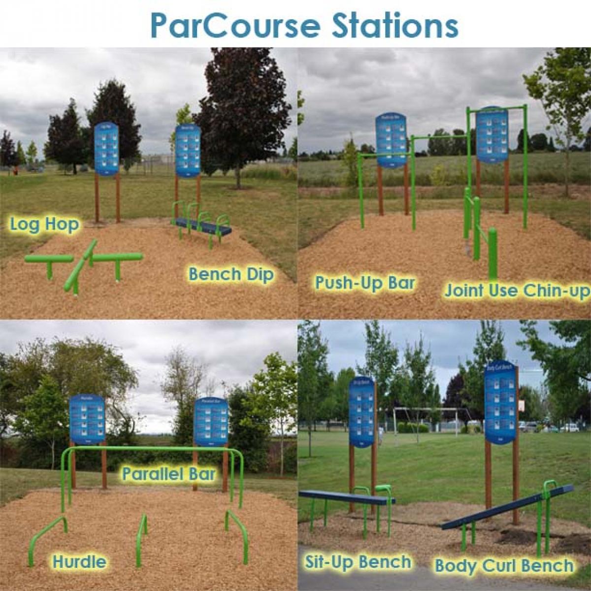 New ParCourse Stations