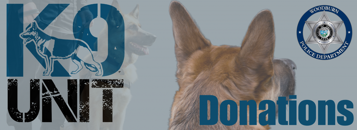 K-9 Donation Banner